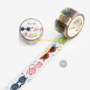 yBGM ČzT}[ NAe[v TOX@BM-CLN004 r[W[G 20mmā[ PETf e[v Clear Tape ߂˕ Kl 񂮂炷fUC sunglasses j[N pfB /C