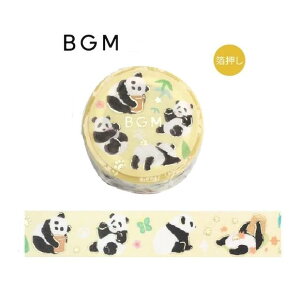 y BGM }Xez Ct/ Life p_ y@BM-LGCA105  15mm S[h  }XLOe[v r[W[G 15mm  V[ e[v ς Panda  ɂ܂ 킢 animal ǂԂ 炭 