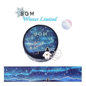 y BGM Winter Limited z ~  }XLOe[v BM-SPLW038 I[ 2024  }Xe e[v r[W[G 20mm L Merry Chiristmas Happy Holiday fR winter season ӂ 䂫 zI   E