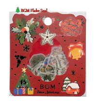 楽天市場】bgm クリスマス フレークシールの通販