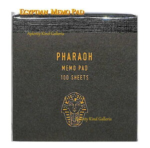 yEGYPTIANzGWvV pbh EGP-003 PHARAOH/t@I  80×80mmTCY 100Â MEMO PAD Egypt ӂ炨  ÑGWvg y/߂ NX yy  GWvgfUC