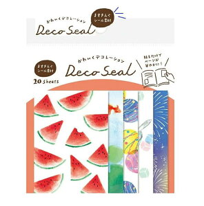 y Summer Deco Seal z fRV[ QA04 {̉ t[NV[ 5 S20 }Xef V[ Washi SEAL lp^ aV[ XCJ  aXC[c ԉ D T}[ Ȃ  ɂق JAPAN a