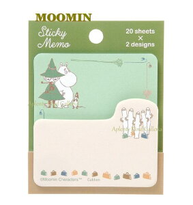 yMOOMINObYz[~ M/M tⳁ@Green Brown@BM040-76 MOOMIN STICKY MEMO 2× 20iv40)  ށ[݂ XitL jj XeBbL[ TCYႢ t/[~ObY/