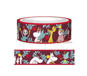 y MOOMIN ObY z M/M t@e[v 15W AR030-49 Leaf [t 15mm g~C }Xe ~CObY [~LN^[ }XLOe[v V[ e[v FUNTAPE  t[ jj pp X