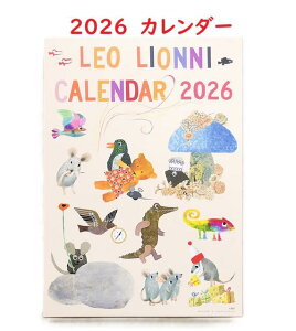 y LEO LIONNNI z J_[ NO.25-637@IEIj 2026N CALENDAR 12 A4TCY  @k[{[gp jn܂ 12 / słƂ߂ zɓꂽ t@Cɓ ^ / G{ 