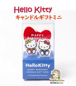 y Sanrio Hallo Kitty z n[LeB Lh Mtg~j B5536-00-70 Happy Birthday Candle Gift Mini J}E\N 낤 XC { 񂶂傤 ߂łƂ y3cm[֕sz