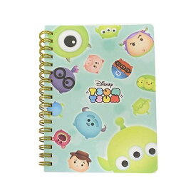 【TSUMTSUMグッズ】ディズニーツムツム第2弾 A6 Wリングノート NO.12594 ピクサーミックス　Note Book ★Disneyつむつむダブルリングノートディズニーグッズご入学新学期のご準備にツムツム文具ステーショナリー★【2冊まで3cmメール便OK】