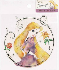 y Rapunzel ObY z ̏ vcF rbOXebJ[@NO.46462 v`F  fBYj[vZX BIG STICKER p[ XebJ[V[ ̔ V[ Disney Princess y3cm[