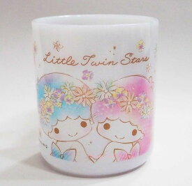 【Little twin starsグッズ】プラカップ　NO.92628 　リトルツインスターズ　容量：250ml ★キキララのプラコップランチグッズ/ご入園ご入学新学期準備/ランチタイムうがいはみがきタイムお弁当給食事おやつタイムフラワーデザインデザイン★【3cmメール便不可】