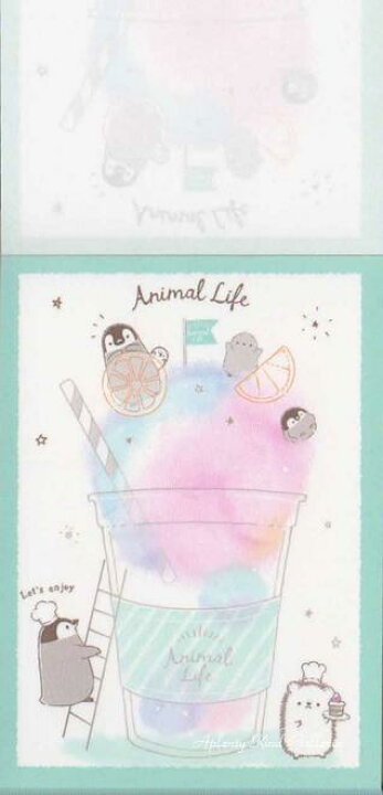 楽天市場 Animal Lifeグッズ ミニミニメモ アニマルライフ No ハリーコレクション 2柄 各45枚 計90枚入り ハリーコレクションペンギン柴犬はりねずみデザイン 横罫線フリーメモ2柄替えメモ帳ペリペリメモ動物柄 3cmメール便ok Aplenty Kind Galleria