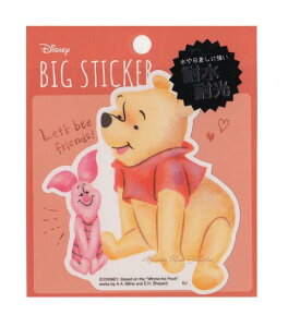 y Disney ObY z ܂ v[@NO.23091 rbOXebJ[ ܂ Ձ[fUC BIG SEAL TCY XebJ[V[ POOH F fBYj[   G 悢 y3cm[OKz