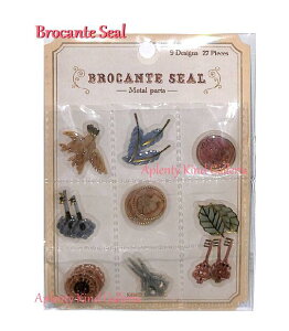 y BROCANTE SEAL z uJg V[ Metal Parts / ^p[c NO.200795 t[NV[ flake seals H  V[ ͂ t JM {^/V[ v`V[  AeB[N 