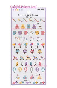y Colorful Palette seal z Jt pbg V[ NO.201197 KIDS ROOM/ LbY[ ܂ ʂ  jR[ D  n  C ubN K[h  eg v