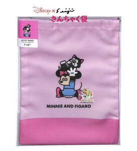 y Disney × Seiji Matsumoto z fBYj[ × {ZCW В NO.225859 ~j[ & tBK Figaro TCYH240 ×W180mm Minnie lR ` 񂿂Ⴍ L`N Jbv vRbv w lunch 