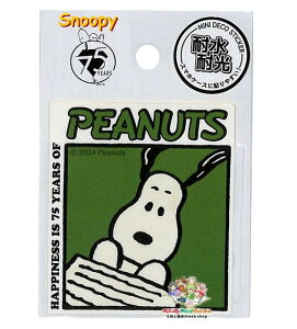y 75th SNOOPY z Xk[s[ ~jfR XebJ[ NO.221229 ubNp^[ 80's ϐ ό V[ PEANUTS rbO XebJ[V[ MINI DECO STICKER seal X}zP[X \₷ _CJbgV[ 