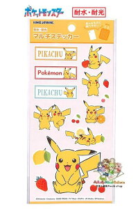 y Pokemon Seal z |PbgX^[ ϐ ό }`XebJ[ NO.306419 sJ`E V[ rbOV[ |PObY DECO STICKER _CJbgV[ PIKACHU y3cm[OKz
