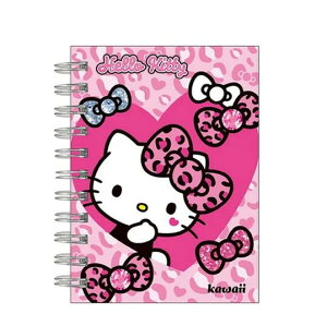 �y SANRIO �O�b�Y �z �T�����I A6�T�C�Y W �����O�m�[�g NO.307079 �M�����L�e�B ���r���m�[�g 11�� Ring Note �y3cm���[����OK�z