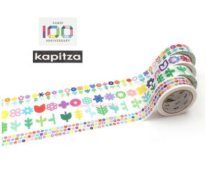 y J 100NLO zJC/}XLOe[v Kapitza 4 Zbg@MTKAPIST1  KAMOI Kapitzau100 FlowersvRNV 15mm× 7m }Xe 4Zbg Mtg{bNX t[Y ԕ 