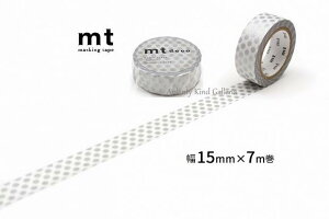 yKamoi mtzJC/}XLOe[v mt 1P hbgE @MT01D366R  J 15mm× 7m }Xe hbgfUC basic color & deco series Fhbg Vo[ hbgfUC Dot ݂ ʖ͗l 