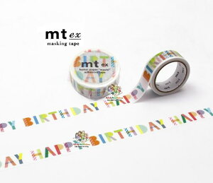 y Kamoi mt ex z JC/ }XLOe[v MTEX1P261 mt ex Happy birthday nbs[o[Xf[ EXV[Y 15mm × 5m J 15mm }Xe p a ߂łƂ y3cm[OKz