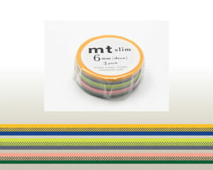 y Kamoi mt z JC/ }XLOe[v mt slim deco B MTSLIM17 J 6mm }Xe 3 pbN X^Cv ܂ Ce[v m[g 蒠 fR XPW[ y3cm[OKz