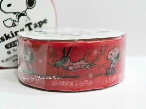 y Snoopy ObYz Nc/ Xk[s[ }XLOe[v B/ bh@565SQB 15mm }Xe masking tape Peanuts Happy Love Surprised Hungry Tired y3cm[OKz