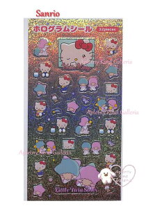 y SANRIO ObY z TI zOV[ NO.001710-51 Â i~_ KT & TS z [ LeB LL Hello Kitty Little twin stars V[ ~ 蒠 XPW[  seal ~jV[