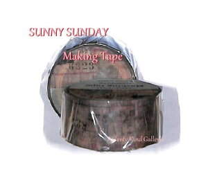 ySUNNY SUNDAYObYz}XLOe[v@COLLAGE NO.01 37-640 Tj[Tf[fUC20mm̃}XeXSfUCR[W/psAvbcR{Be[W`PbgX^v