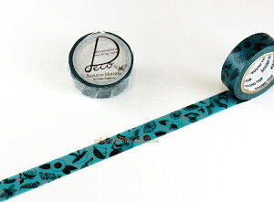 y݌ɌzEhgbv }XLOe[v YS-MK-003 Lcl U Azzurro Mattina by Yuki Sugiura }Xe masking tape  15mm Xg[g^Cv ROUND TOP  A   ̂ ʕ  