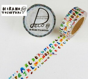 y HIRANO TOSHIYUKI Vol.2 z qmgVL }XLOe[v HT-MK-016 A to Z@15mm }Xe ROUND TOP Ehgbv fUCi[ Ђ̂Ƃ䂫 R{ A[bg p At@xbg Alphabet 