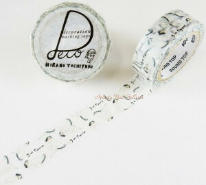 y HIRANO TOSHIYUKI z qmgVL CAT  Lbg@HT-MK-022 }XLOe[v 15mm }Xe ROUND TOP Ehgbv fUCi[ Ђ̂Ƃ䂫 ˂ jR L lR 