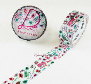 y9ezWIƃJZbge[v@SC-MK-081 Xy[XNtgVol.9@space craft masking tape@15mm̃Ehgbv}XLOe[v̔}XeXg[g^CvWIJZbgfU