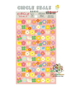 y RYU RYU V[ z T[NV[ x[VbN@RCSB-16 t[ Flowers 135 Circle Seals Basic RYURYU  ^ ֗  y3cm[OKz