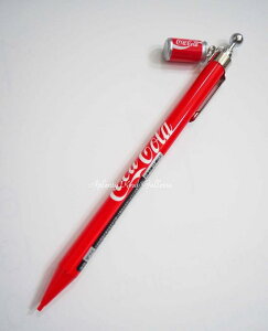 【 Coca-Cola グッズ】 マスコット付き シャープペンシル NO.45228101 コカ・ コーラ 0.5mm芯 コカコーラ ドリンクデザイン Coca Cola おやつ マーケットシリーズ 入学 筆記具 おもしろ かわいい ユニー