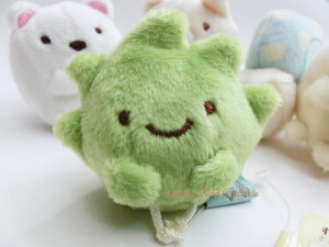 【 Sumikko グッズ 】 すみっコぐらし てのりぬいぐるみ MP-86206 ざっそう 手乗り ぬいぐるみ 雑草 プレゼント すみコレ すみっこぐらし マスコット付き 四つ葉のクローバー 【3cmメール便OK】