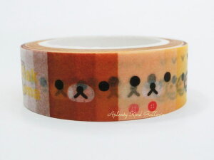 y Rilakkuma ObY z bN} Le[v tFCX@SE29001  15mm }XLOe[v }Xe bN}ObY LN^[e[v fR  ɂイ RbN} L