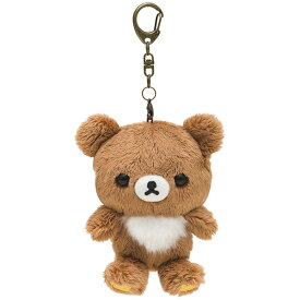 【 Rilakkuma グッズ】 リラックマ おでかけ ぬいぐるみ キーホルダー MX-15601 チャイロイコグマ 茶色い こぐま チャイロイコグマグッズ お出かけ きーほるだー マスコット かざり 【3cmメール便不可】