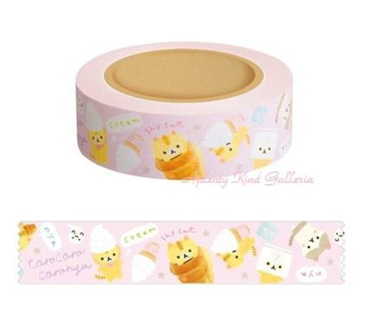 楽天市場 キャラテープ Cc C ころころコロニャピンク色 Se 幅15mm 12m長さのマスキングテープころにゃグッズ キャラクターテープチラシ柄シールマーケット コロニャデザインぱりぴちゃん 3cmメール便ok Aplenty Kind Galleria