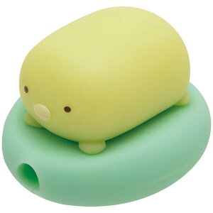 【Sumikkoグッズ】ごろごろケーブルマスコットぺんぎん? FR-71002 すみっコぐらし ★すみっこぐらしのUSBケーブル断線予防グッズiPhoneグッズスマホグッズライトニングケーブル用付属パーツ