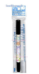 【 Sumikko グッズ 】 すみっコぐらし おなまえ ペン PR-07402 ツインタイプ 黒インキ 細字 極細 油性くろ 両端 ぺん 1本で 細字(1.0mm) 極細(0.4mm) 書けます すみっこぐらし 名前 ペン 入園 入学準備