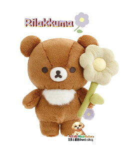 y Rilakkuma ObYz bN} ʂ MV-13901 `CCRO} BASIC RILAKKUMA Flower  CG[ t[ 16.5cm 炩 t ObY x[VbN F   