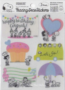 y SNOOPY ObY z Xk[s[ g[VO fRXebJ[ PKS166 nbs[o[Xf[ 6 × 3V[g S18 S&C PEANUTS Deco Seal K[h y ܐ JbvP[L x n[g P  s