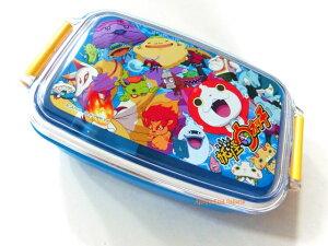 【 新入学 グッズ 】 妖怪 ウォッチ 密封 一段 弁当箱 PL-1R 仕切り付き 容量 500ml ジバニャングッズ 入園 入学 準備 ランチグッズ 遠足 運動会 おべんとう箱 ランチボックス べんとうばこ 【3cm