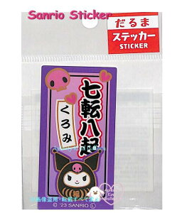 y SANRIO × DARUMA z TI XebJ[  NO.27302  ]N V[ MINI DECO STICKER SEAL ȂȂ ₨ B _} N~  ЎD M KUROMI N 񂬂 