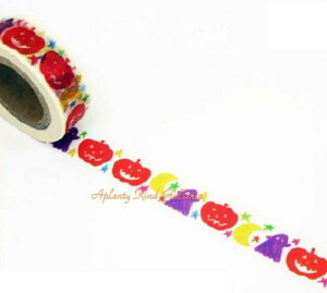 Z[ ʉi WbN & S[Xg nEB }XLOe[v@HW-8005 15mm ރt@Ng[ nEBfUC }Xe HALLOWEEN  e[v nEB[ p[eB[ fR Wb