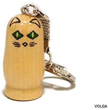 絶品 VOLGA 人気カラーの ヴォルガ Keyholder DIA ダイヤキャット CAT キーホルダー