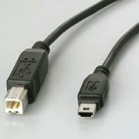 【アウトレット】【メール便可】 AUM20MA03 バッファロー ミニUSB Mini-A オス USB Bタイプ オス 変換 ケーブル