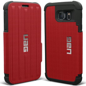 【アウトレット】【メール便可】 UAG-GLXS6F-RED Galaxy S6 用 フォリオ ケース レッド 国内正規代理店品 サムスン SAMSUNG URBAN ARMOR GEAR アーバンアーマーギア