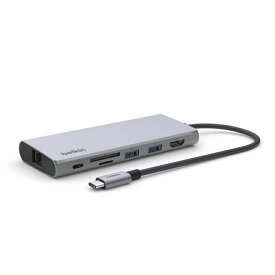 Belkin CONNECT USB-C 7-in-1 マルチメディアハブ INC009btSGY