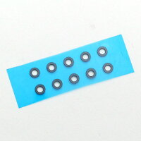 2.5mmバランスプラグ用絶縁シール(1シート10枚入り/バルク・簡易パッケージ)【ゆうパケット対応】